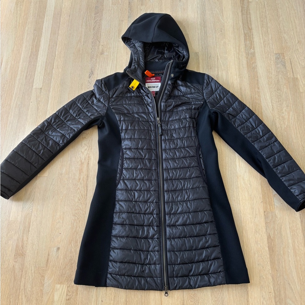 Women's Black Padded Utility Jacket